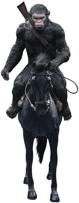Star Ace Toys Japan Planet Of The Apes New Century Caesar & Horse Figure 390Mm Tall