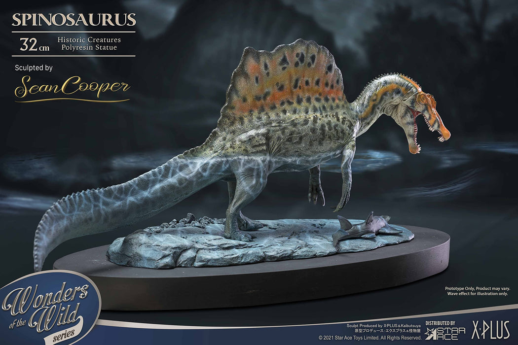Star Ace Toys Spinosaurus 1.0 Polyresin Statue 320Mm Japan Non-Scale Painted Figure