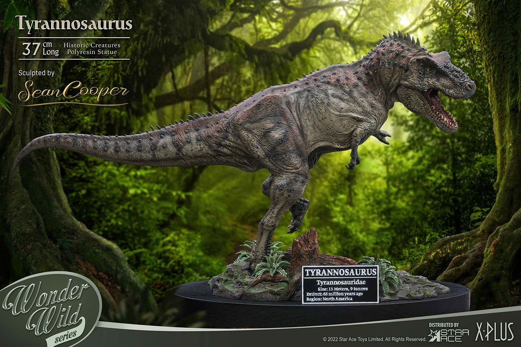 Star Ace Toys Japan Wonders Of The Wild T-Rex Polyresin Statue Deluxe Ver. 370Mm Fig