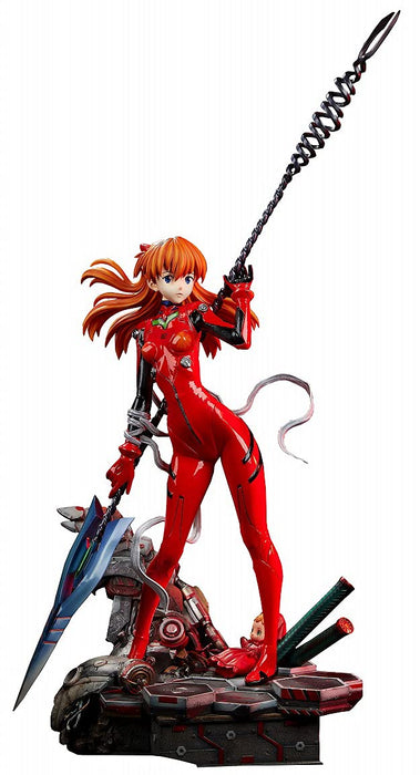 Star Space Evangelion Wonder Statue Shikinami Asuka Langley 1/4 Scale Polystone Pvc Painted Complete Figure