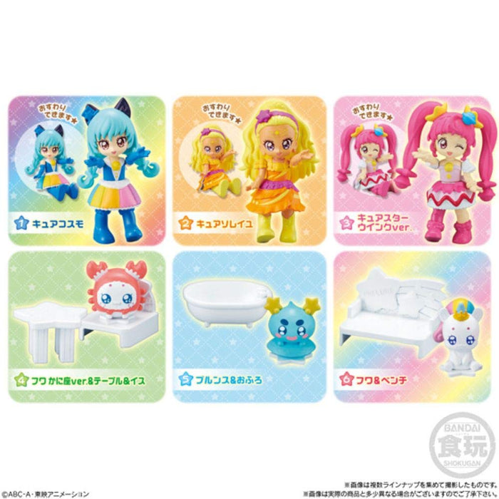 BANDAI CANDY Star Twinkle Pretty Cure Precute Town Ver.2 10Pcs Box Candy Toy