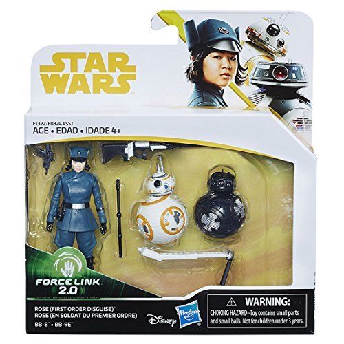 Star Wars Basic Figure Rose First Order Disguise Bb-8 Bb9e Set Takara Tomy