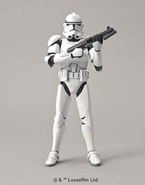 Bandai Spirits Star Wars Clone Trooper Model 1/12 Scale Color-Coded Plastic
