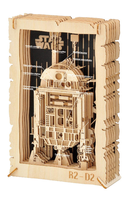 ENSKY Paper Theatre Pt-Wl04 Holzstil Studio Ghibli Star Wars R2-D2
