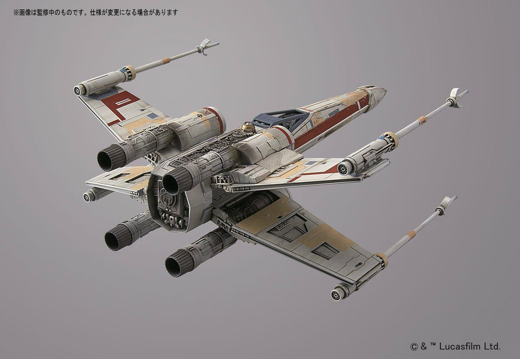 Star Wars Rogue One 1/72 Red Squadron X-wing Starfighter Bandai