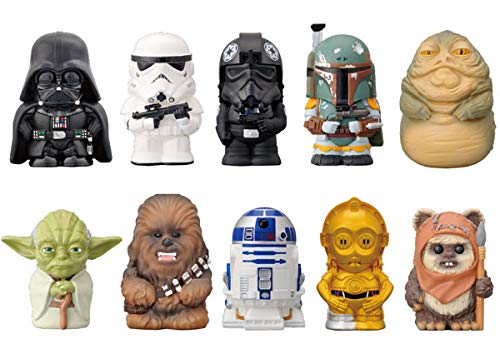 Ensky Star Wars Soft Vinyl Puppet Mascot Box All 10 Types Set