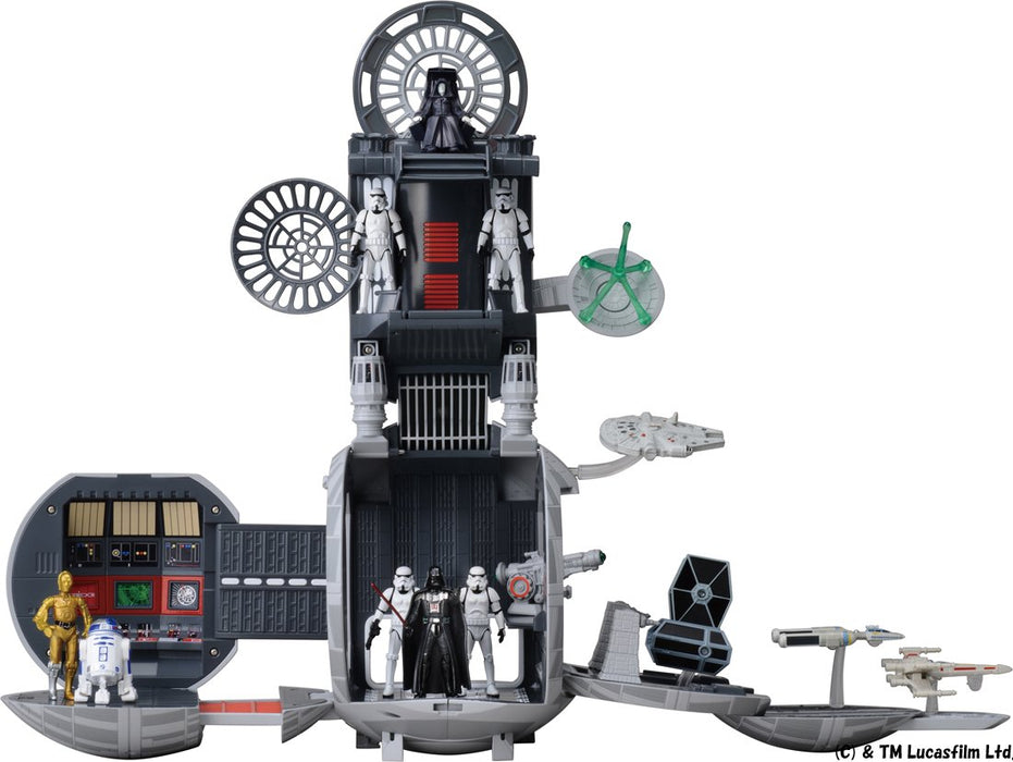 Takara Tomy Star Wars Diorama super déformé étoile de la mort modèles Star Wars en plastique