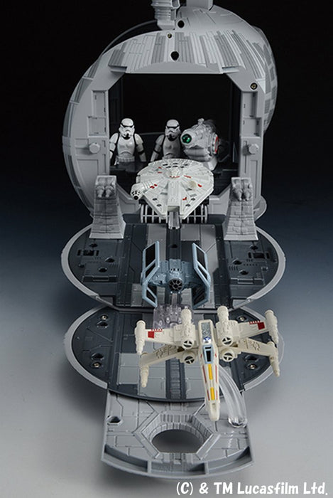 Takara Tomy Star Wars Super Deformed Diorama Death Star Plastic Star Wars Models