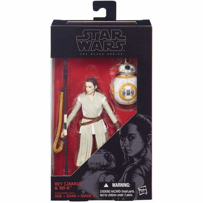 Star Wars The Force Awakens Black Series Figurine 6 pouces Rey &amp; Bb-8 Takara Tomy