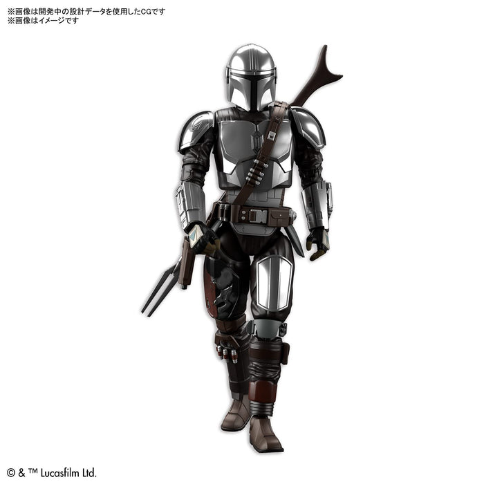 Bandai Star Wars : The Mandalorian (armure Beskar) Silver Coating Ver. Personnage japonais