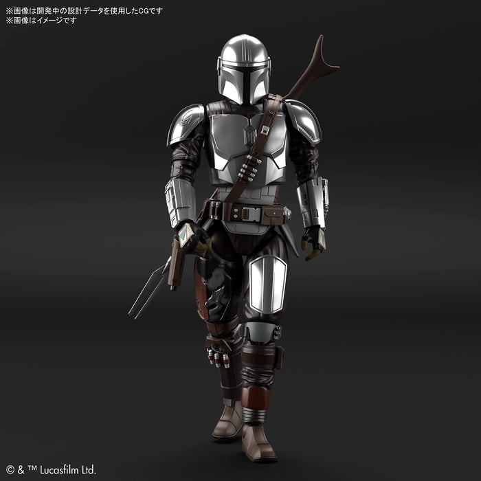 Bandai Star Wars : The Mandalorian (armure Beskar) Silver Coating Ver. Personnage japonais