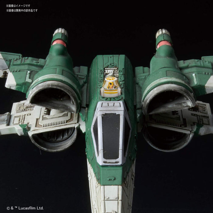 Bandai Spirits Star Wars X-Wing Fighter-Plastikmodell (Der Aufstieg Skywalkers, Japan)