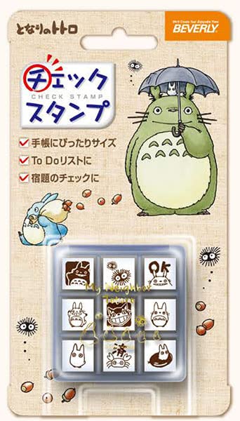 Studio Ghibli Ck9-053 My Neighbor Totoro Check Stamp 2