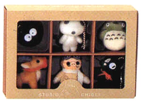 SUN ARROW Studio Ghibli Collection Set Ball Chain Mascot 6 Set