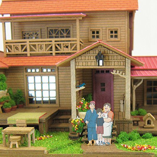 Studio Ghibli Series Memanie Marney Oiwa Family 1/150 Scale Paper Craft