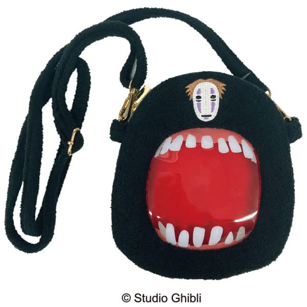 Ensky Studio Ghibli Spirited Away Kaonashi Outing Pochette Bag