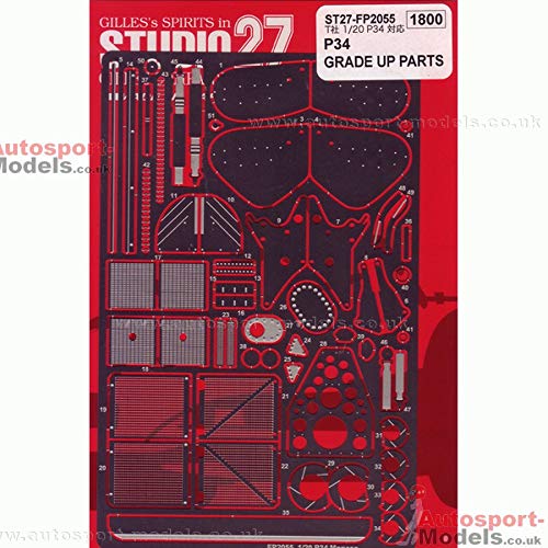 Studio27 St27 Fp2055 P34 Monaco Upgrade Parts Tamiya 1/20 Plastic Model Parts