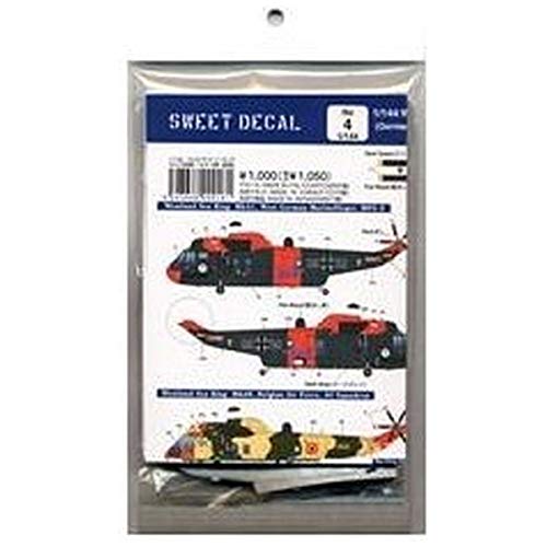 SWEET Decal No.4 Westland Sea King Part.2 1/144 Scale Plastic Model Kit
