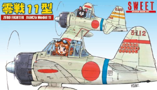 SWEET 32 Zero Fighter A6M2A Model 11 1/144 Scale