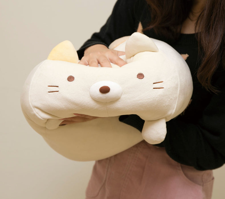 San-X Sumikko Gurashi Super Mochi Daifuku Plush Toy Cat Japanese Cute Stuffed Animals
