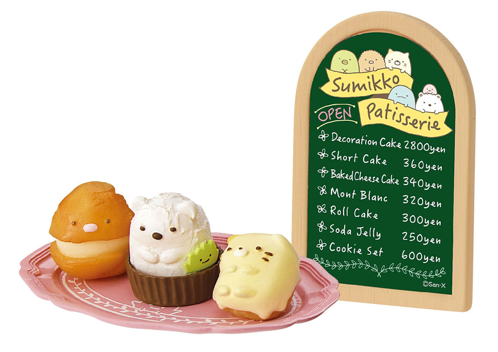 RE-MENT Sumikko Pâtisserie Sumikko Gurashi Boîte de 8 pièces
