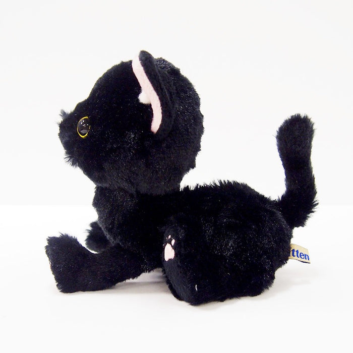 SUNLEMON Plüschpuppe Kätzchen Schwarze Katze Größe S Tjn
