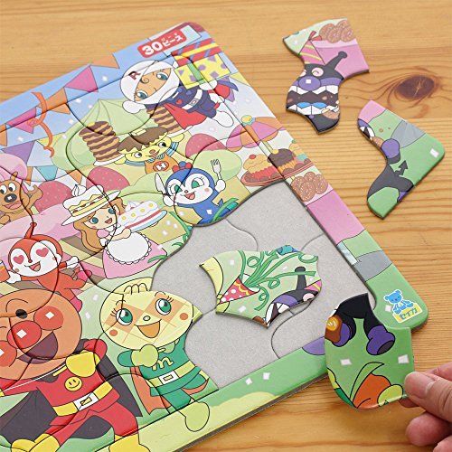 Sun-star Stationery Let's Puzzle 30 Pieces Anpanman And Party With Everyone