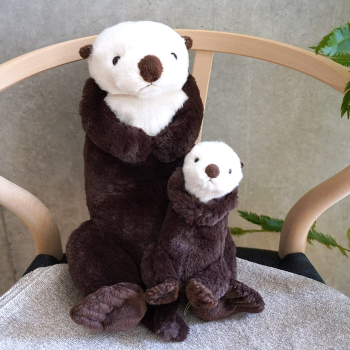 SunLemon Fluffies Stuffed Toy Otter P-8542