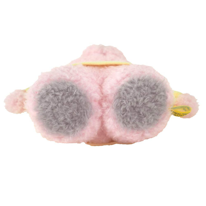 SUNLEMON Plush Doll Fluffy Tatton Birthday Bear Pink S