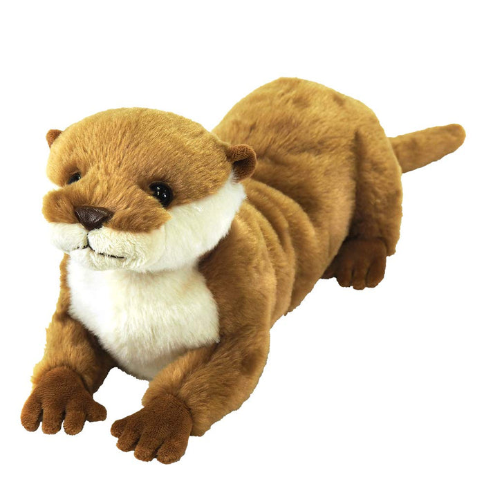 SUNLEMON Peluche Poupée Genou Loutre Beige S