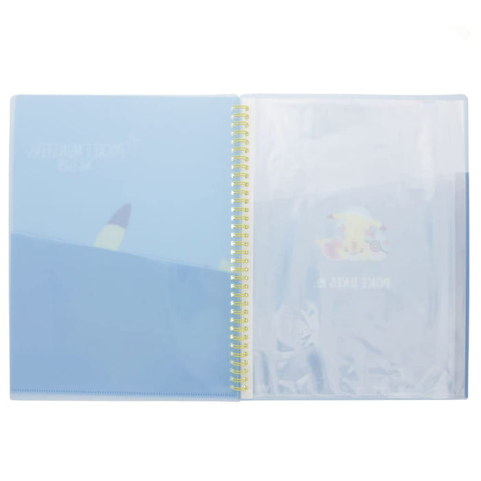 Sunstar Stationery Pokemon File Ring Pocket File Poke Days Blue S2133121