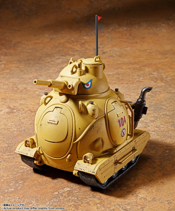 Bandai Spirits Super Alliage Sandland Royal Army Tank Corps No.104 150mm PVC ABS Figurine moulée sous pression