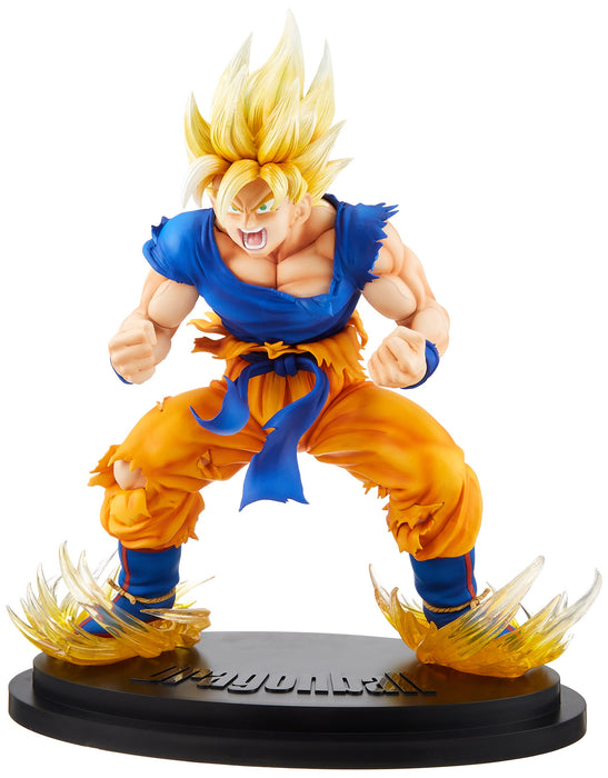 Super Figure Art Collection Dragon Ball Kai Super Saiyan Son Goku Approx. 23Cm Pvc Abs Painted Complete Figure