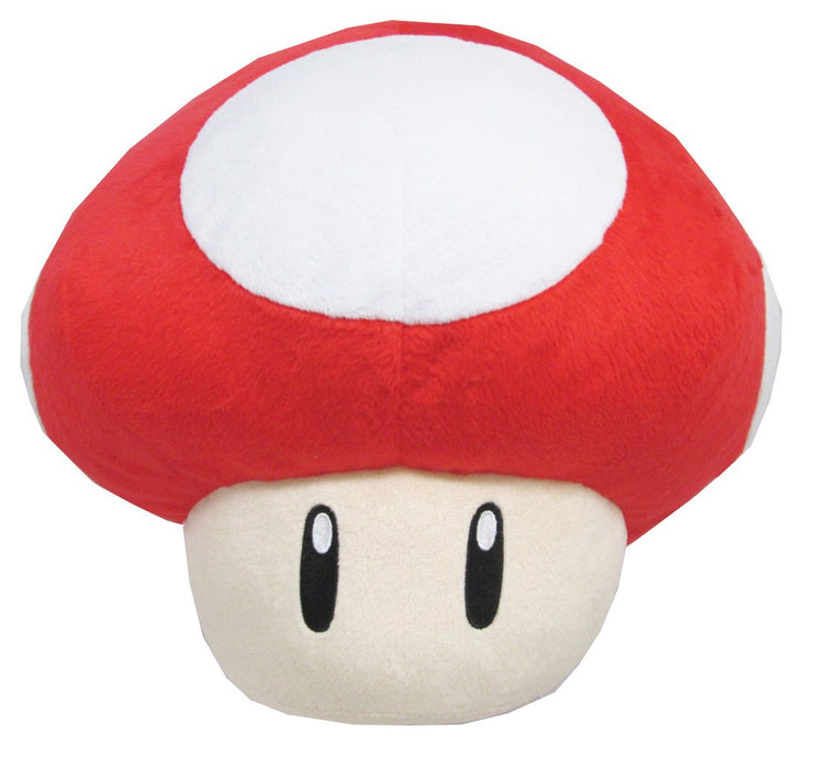 Super Mario Item Cushion (Super Mushroom)