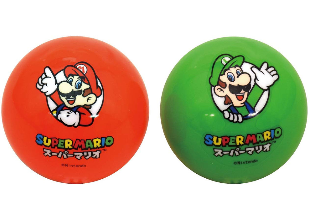 ISHIKAWA TOY Super Mario No.3 Size Ball Mario & Luigi