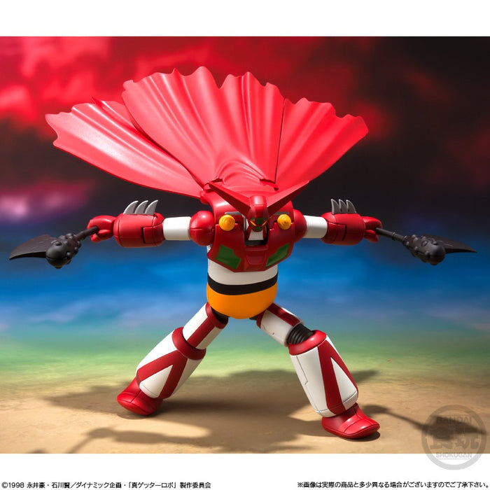 BANDAI CANDY 224488 Super Mini-Pla Getter Robot Armageddon Vol.1 1 Boîte 3 Pcs. Régler