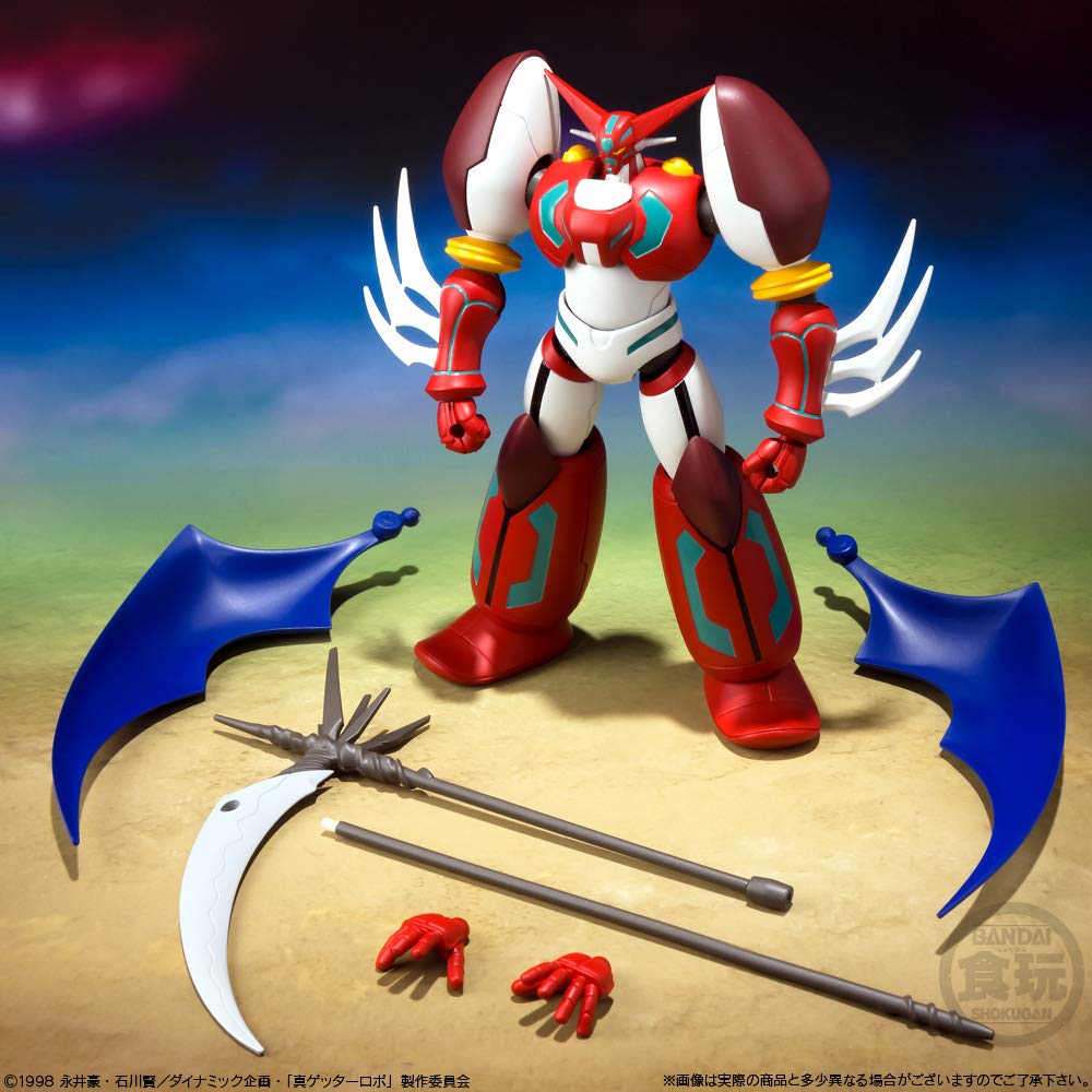 BANDAI CANDY 252313 Super Mini-Pla Getter Robot Armageddon Vol.2 1 Box 3 Pcs. Set- Japan Figure Store - #1 Bring To You The Best Japanese Goods