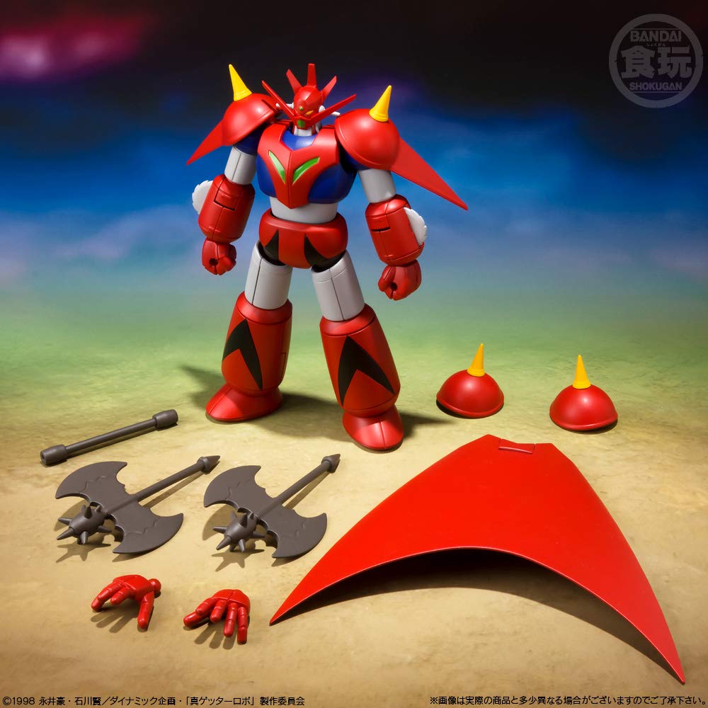 BANDAI CANDY 252313 Super Mini-Pla Getter Robot Armageddon Vol.2 1 Box 3 Pcs. Set- Japan Figure Store - #1 Bring To You The Best Japanese Goods