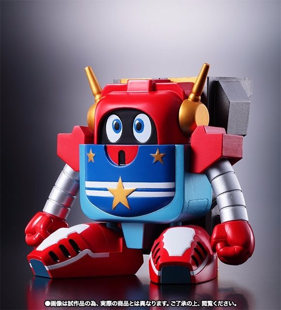 Super Robot Chogokin Mic &amp; Piggy &amp; Big Order Room Action Figure Bandai Japon