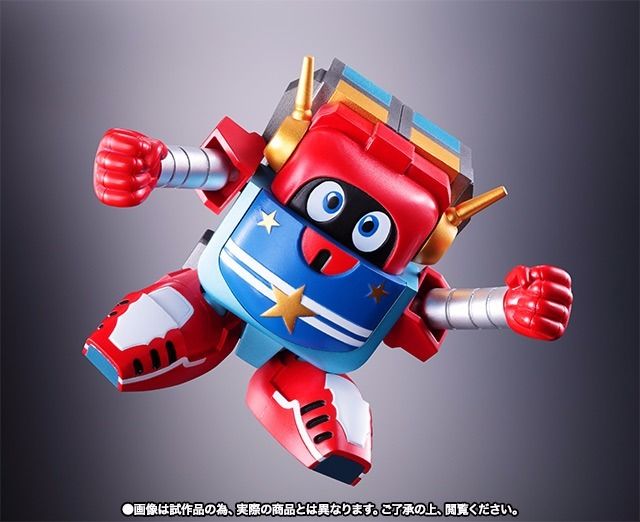 Super Robot Chogokin Mic &amp; Piggy &amp; Big Order Room Actionfigur Bandai Japan