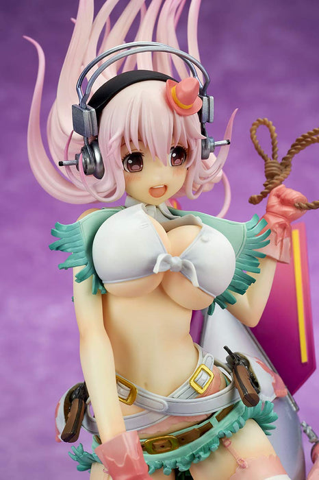 Super Sonico Love Bomber! 1/7 Scale Pvc Painted Complete Figure