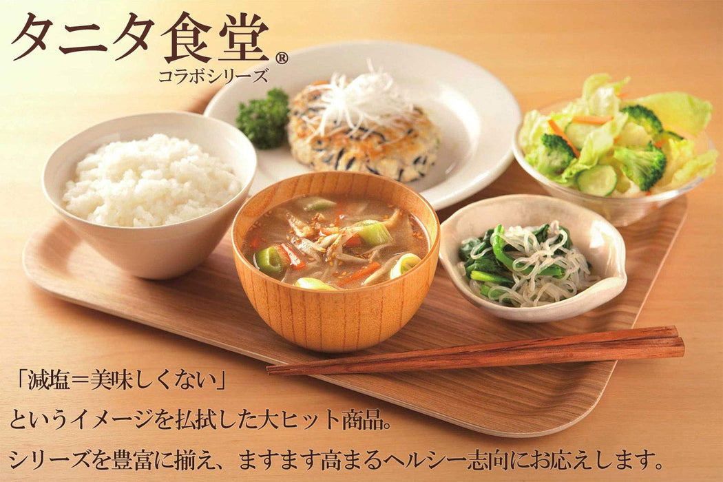 Assortiment de soupes miso lyophilisées à faible teneur en sel Marukome 24 repas (4 types X 6 repas) supervisés par Tanita Shokudo Japon