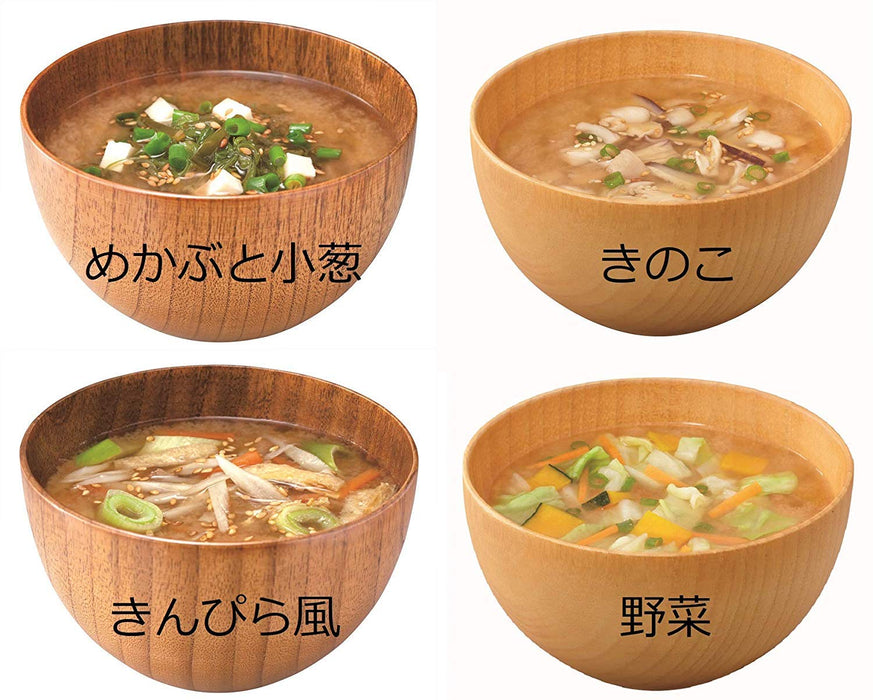 Soupe miso instantanée Marukome Tanita Shokudo à teneur réduite en sel supervisée par Tanita Shokudo 40 % de sel coupé 48 repas Japon