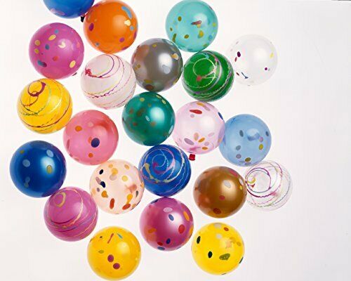 Suzuki Latex Easy Yo-yo Japanese Balloons Festival Set 100tlg