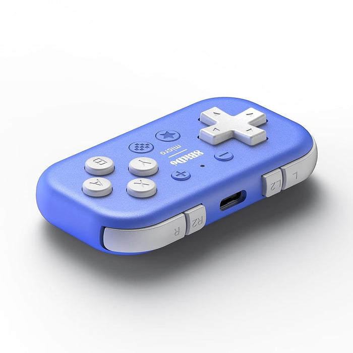 8Bitdo Cyber Gadget Micro Bluetooth Gamepad Blue - Switch/Android Compat.