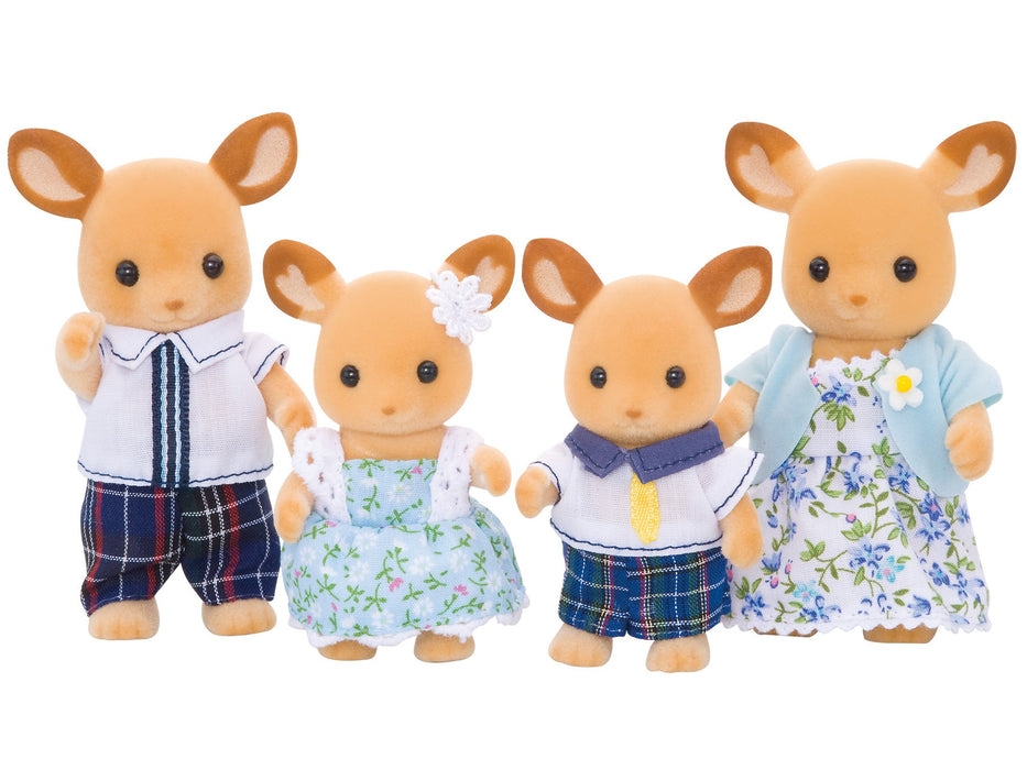 Epoch Sylvanian Families Deer Family Dollhouse Toy FS-13 St Mark Certified for 3 years and up