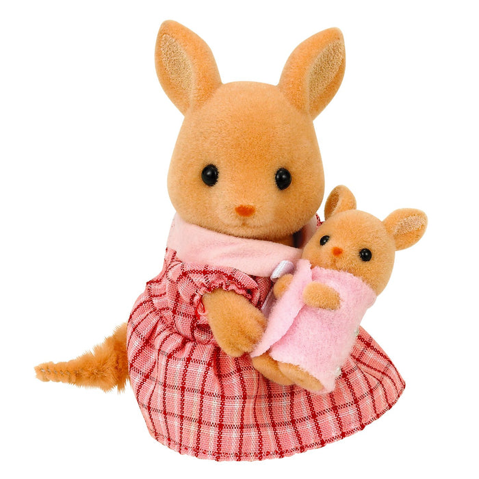 Epoch Sylvanian Families Kangaroo Family Toy Dollhouse Age 3+ Fs-03 St Mark Certified