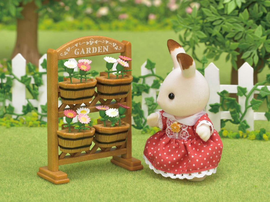 Epoch Sylvanian Families Ivy Flower Furniture Set Ka-613 St Mark Age 3+ Dollhouse