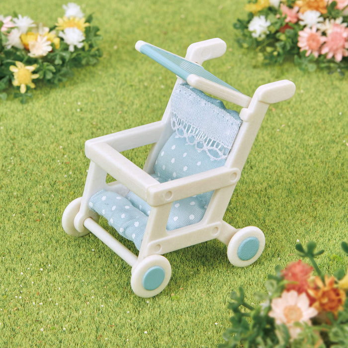 Epoch Sylvanian Families Stroller Toy for 3 Years & Up Dollhouse Furniture Car-206