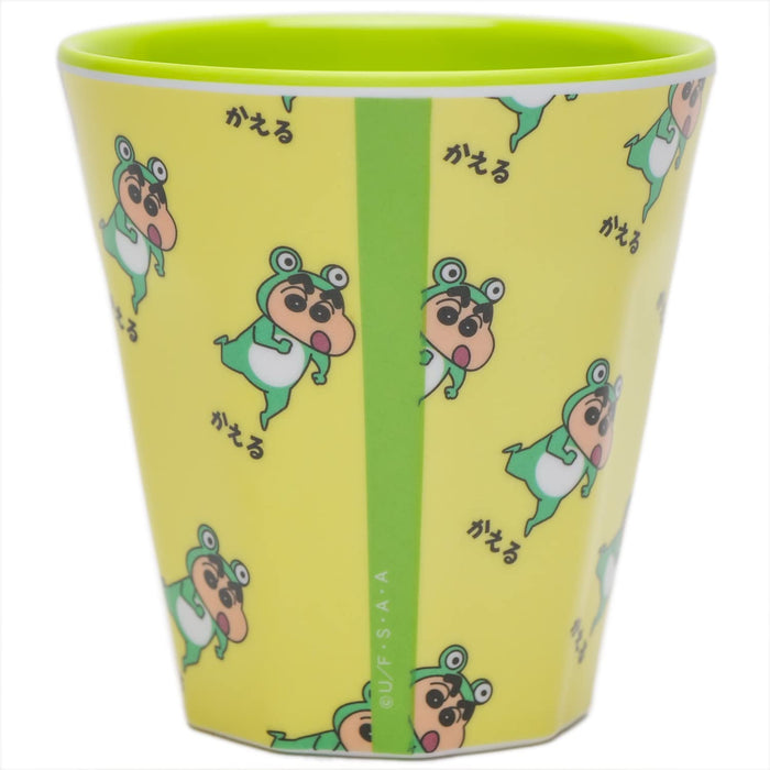 T'S FACTORY Crayon Shin-Chan Melamin Cup Transform Shin-Chan Frog